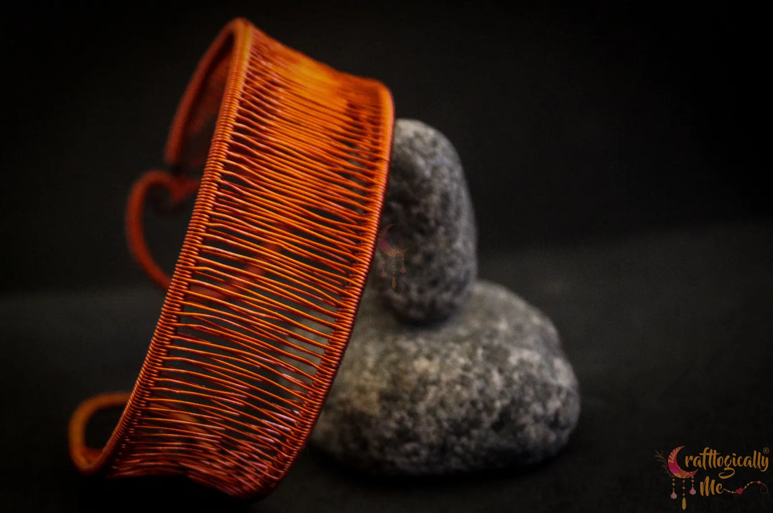 Wire Loom Bracelet – Handmade Wire Jewelry