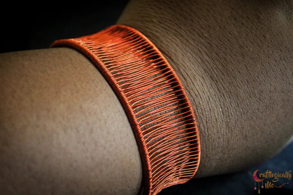 Wire Loom Bracelet – Handmade Wire Jewelry