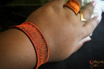 Wire Loom Bracelet – Handmade Wire Jewelry