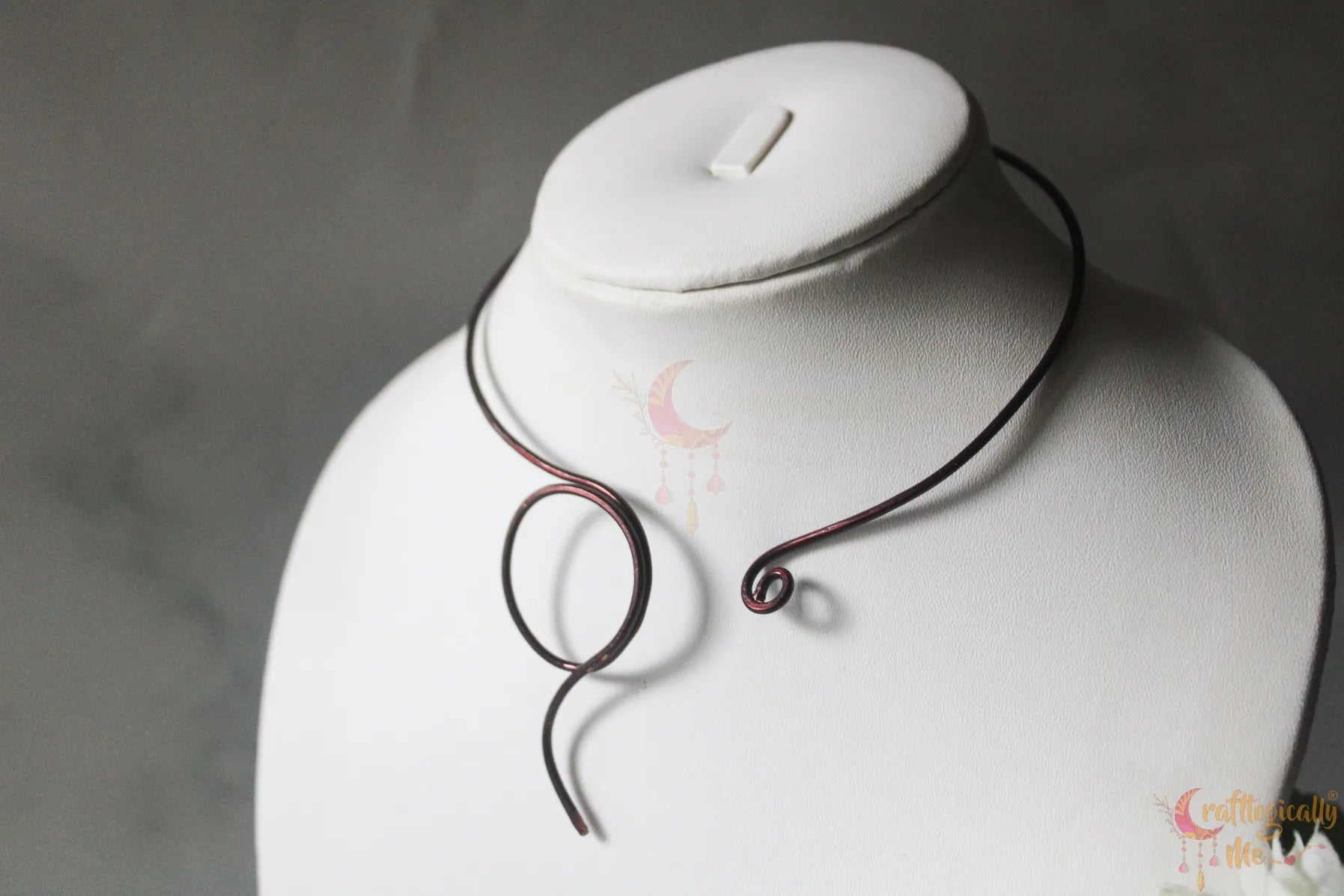 Curly Wire Collar – Handmade Wire Jewelry