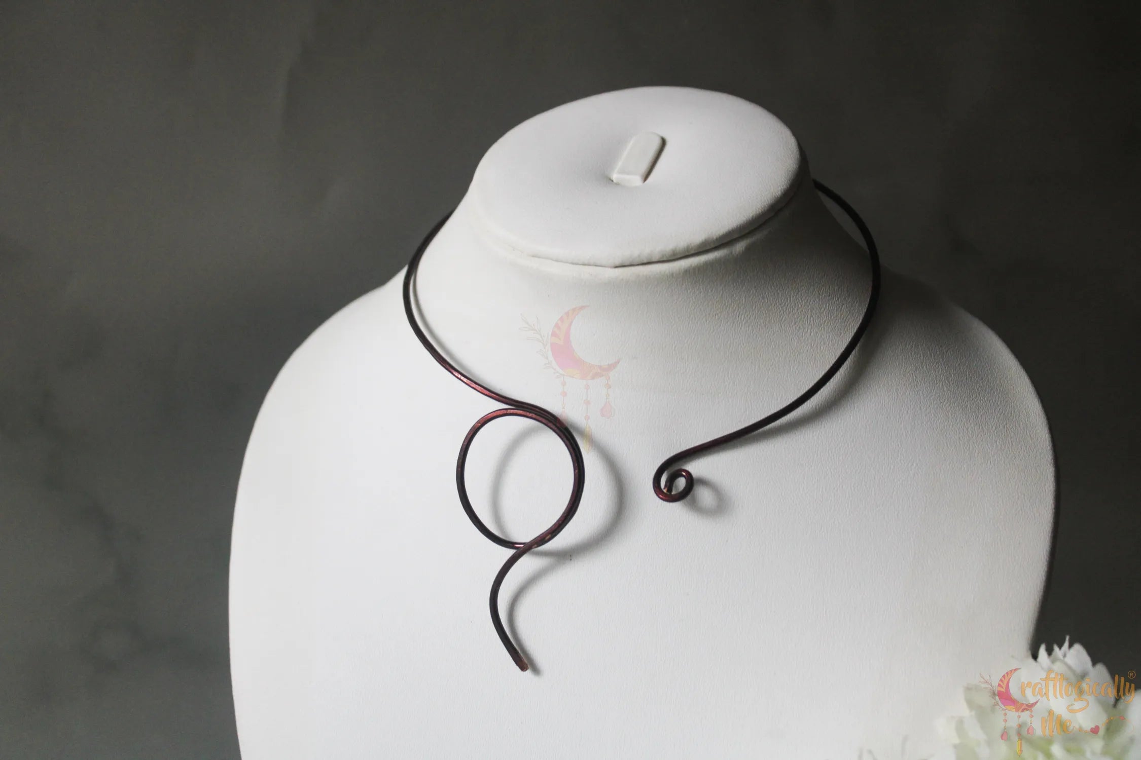Curly Wire Collar – Handmade Wire Jewelry
