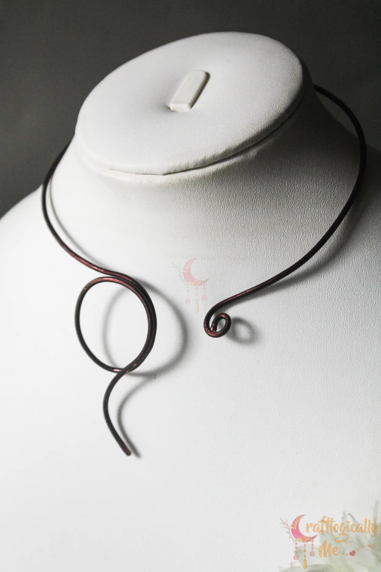 Curly Wire Collar – Handmade Wire Jewelry