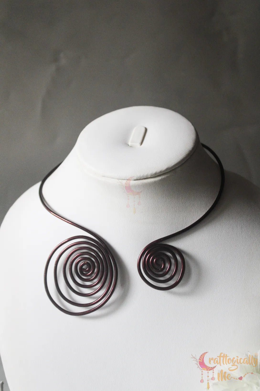 Swirly Wire Collar – Handmade Wire Jewelry