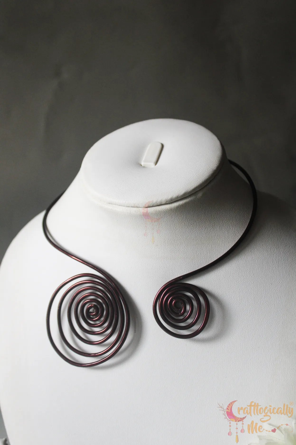 Swirly Wire Collar – Handmade Wire Jewelry