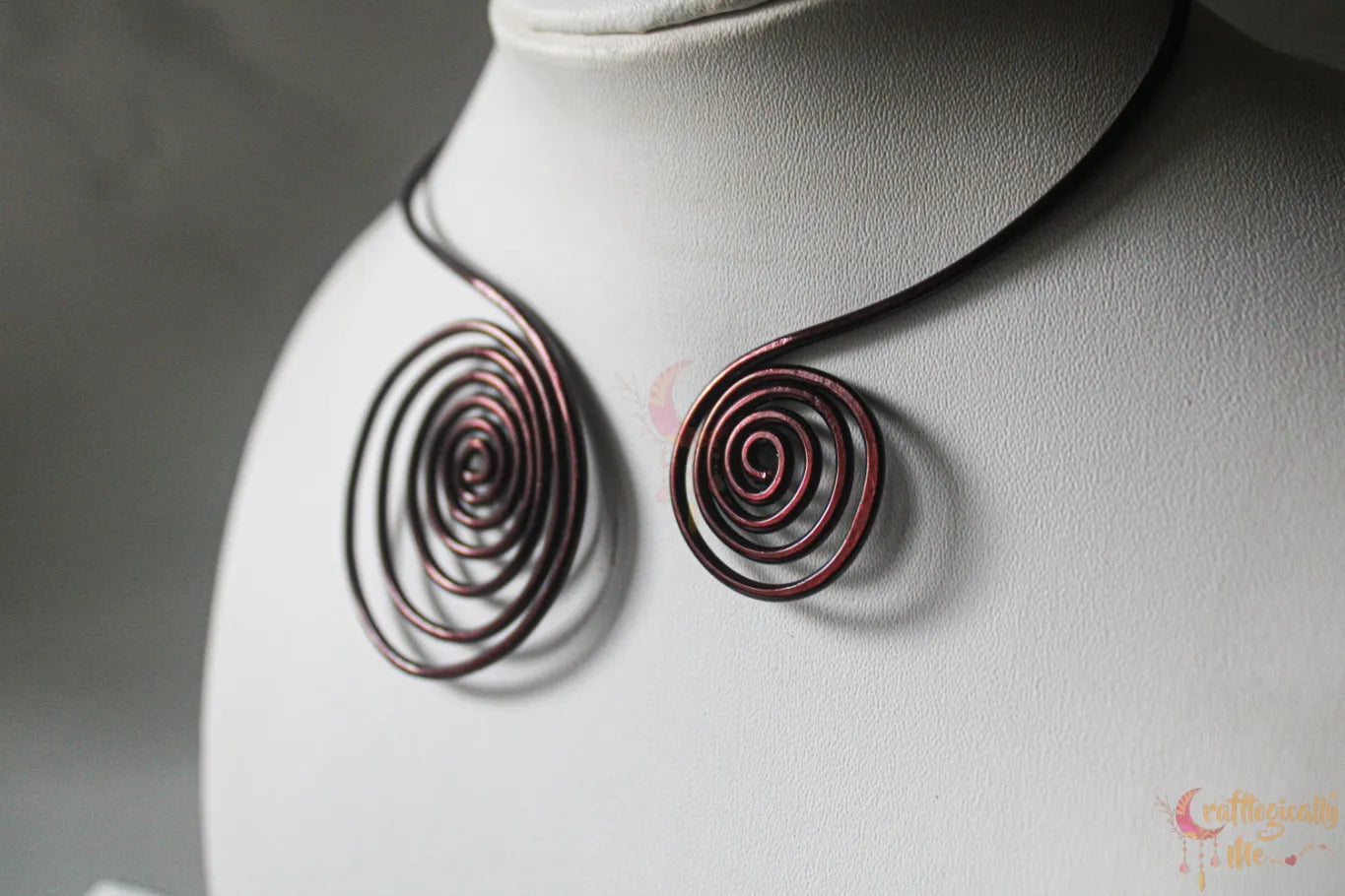 Swirly Wire Collar – Handmade Wire Jewelry