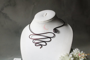 Zigzag Wire Collar – Handmade Wire Jewelry