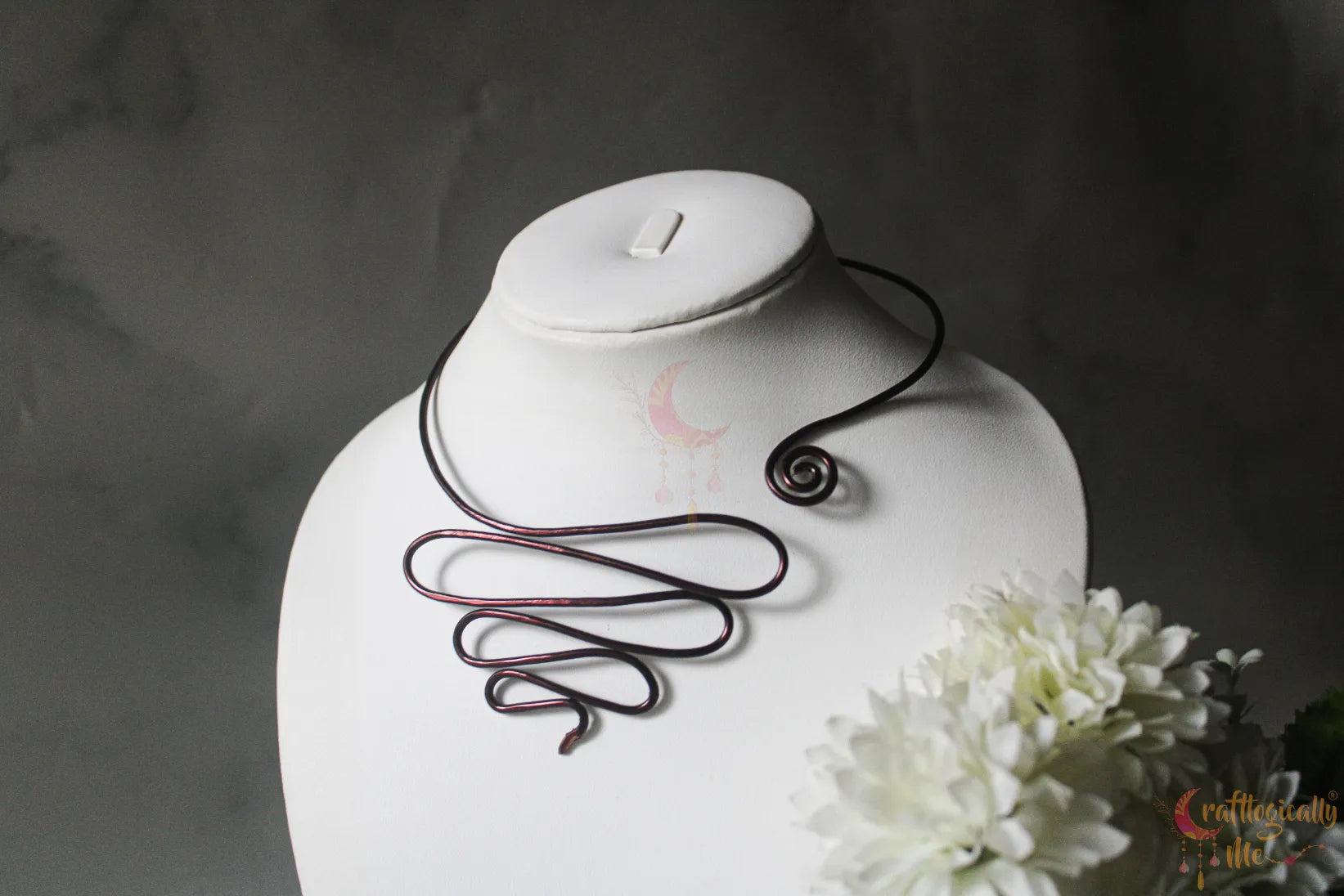Zigzag Wire Collar – Handmade Wire Jewelry