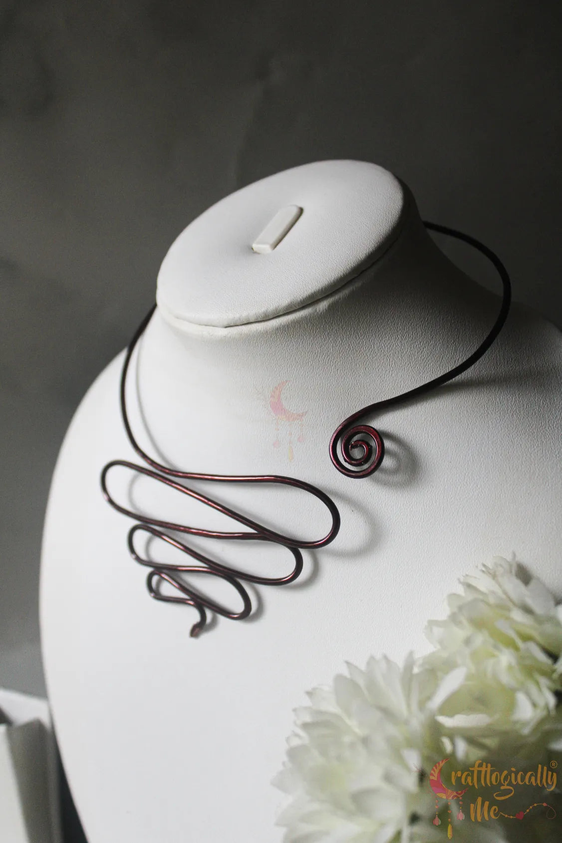 Zigzag Wire Collar – Handmade Wire Jewelry