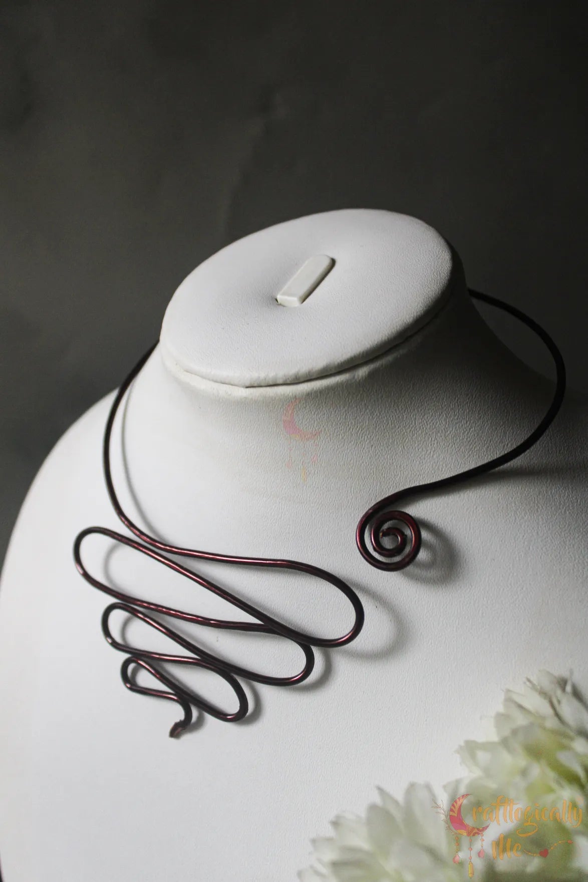 Zigzag Wire Collar – Handmade Wire Jewelry