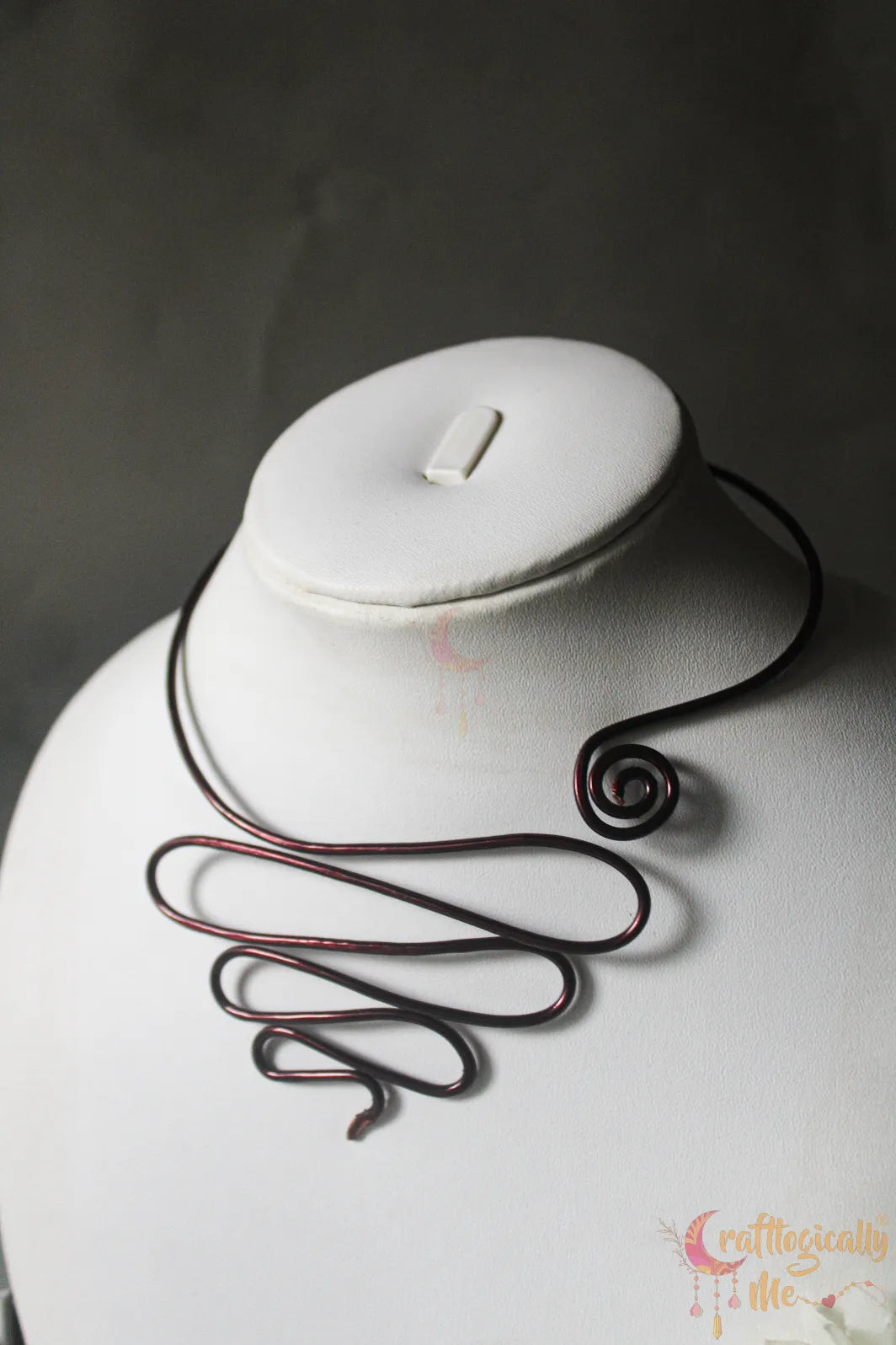 Zigzag Wire Collar – Handmade Wire Jewelry
