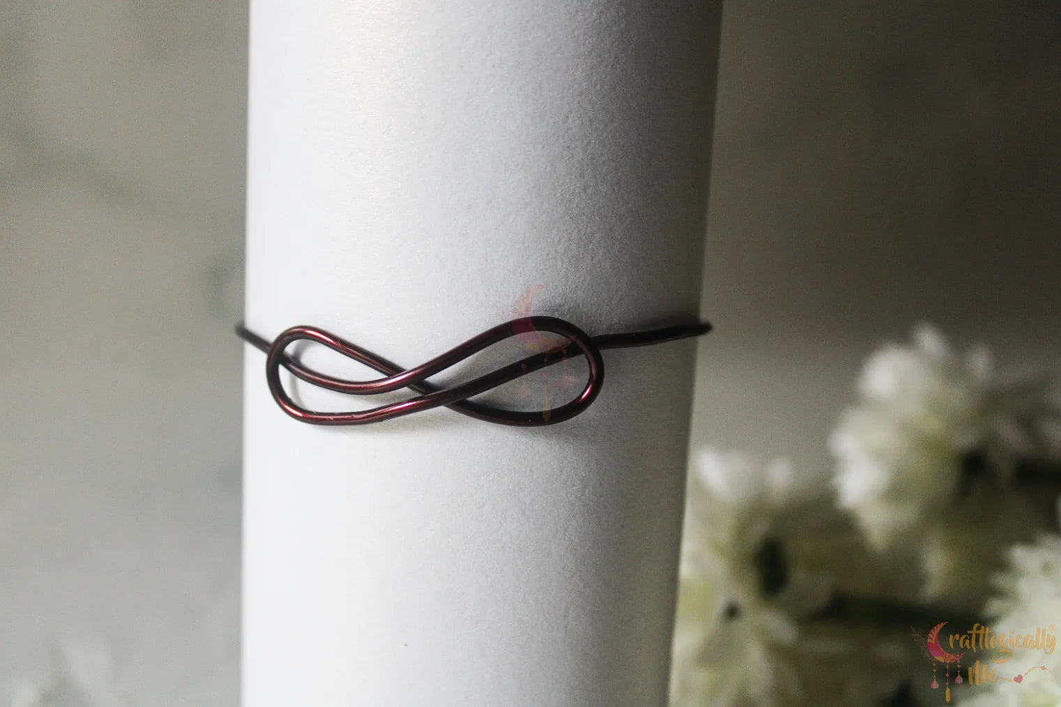 Infinity Bracelet Cuff – Handmade Wire Jewelry