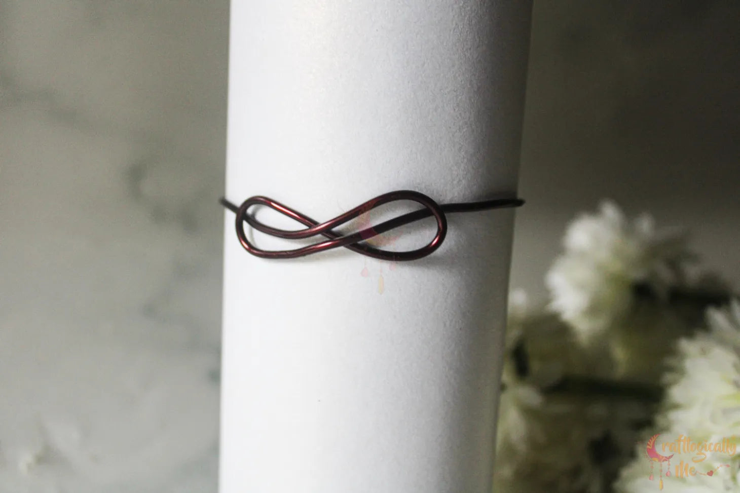 Infinity Bracelet Cuff – Handmade Wire Jewelry