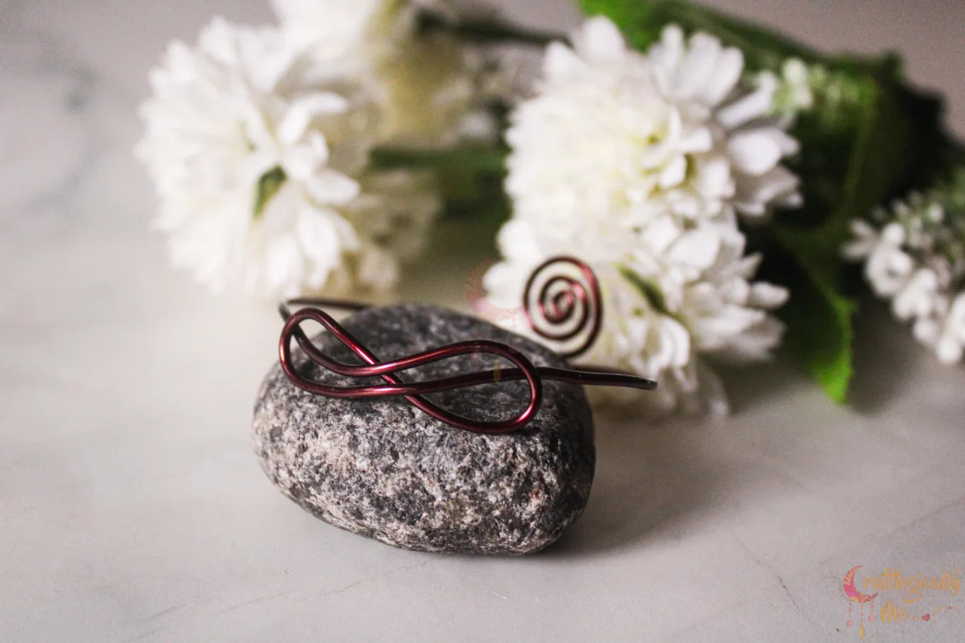 Infinity Bracelet Cuff – Handmade Wire Jewelry
