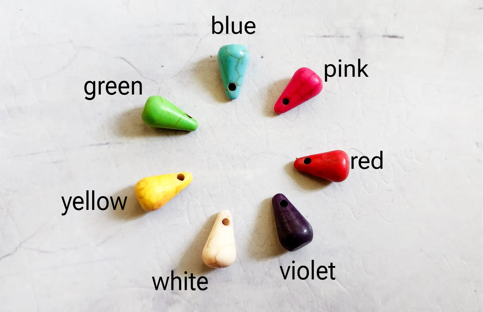 Swirl Small Drop Earrings – Handmade Wire Wrapped Dainty Jewelry