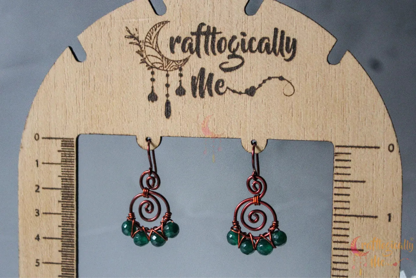 Agate Swirl Criss-Cross Woven Earrings - Handmade Wire & Gemstone Jewelry
