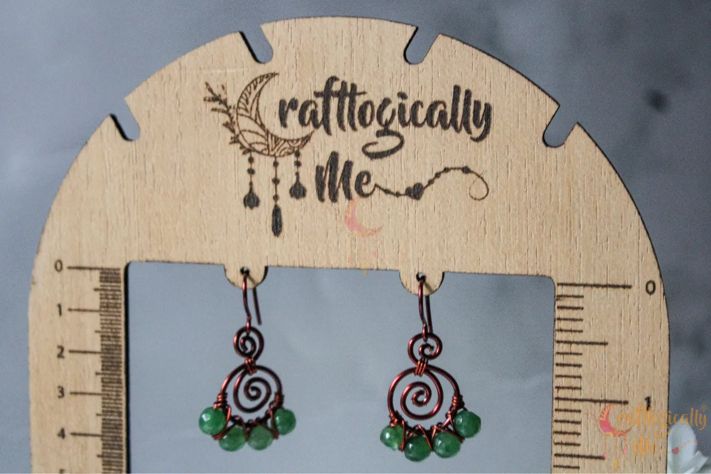 Agate Swirl Criss-Cross Woven Earrings - Handmade Wire & Gemstone Jewelry