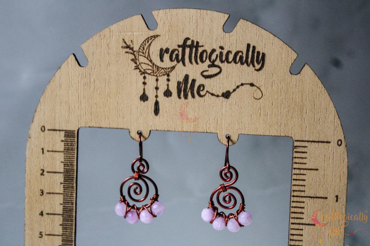 Agate Swirl Criss-Cross Woven Earrings - Handmade Wire & Gemstone Jewelry