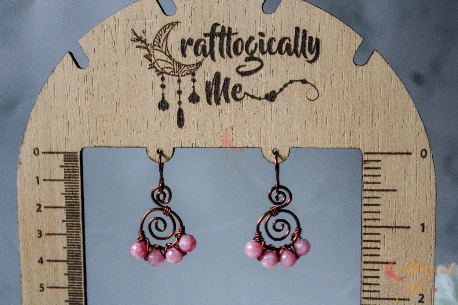 Agate Swirl Criss-Cross Woven Earrings - Handmade Wire & Gemstone Jewelry