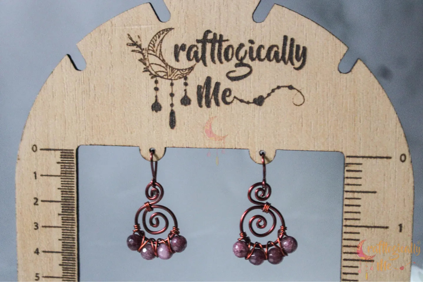 Agate Swirl Criss-Cross Woven Earrings - Handmade Wire & Gemstone Jewelry