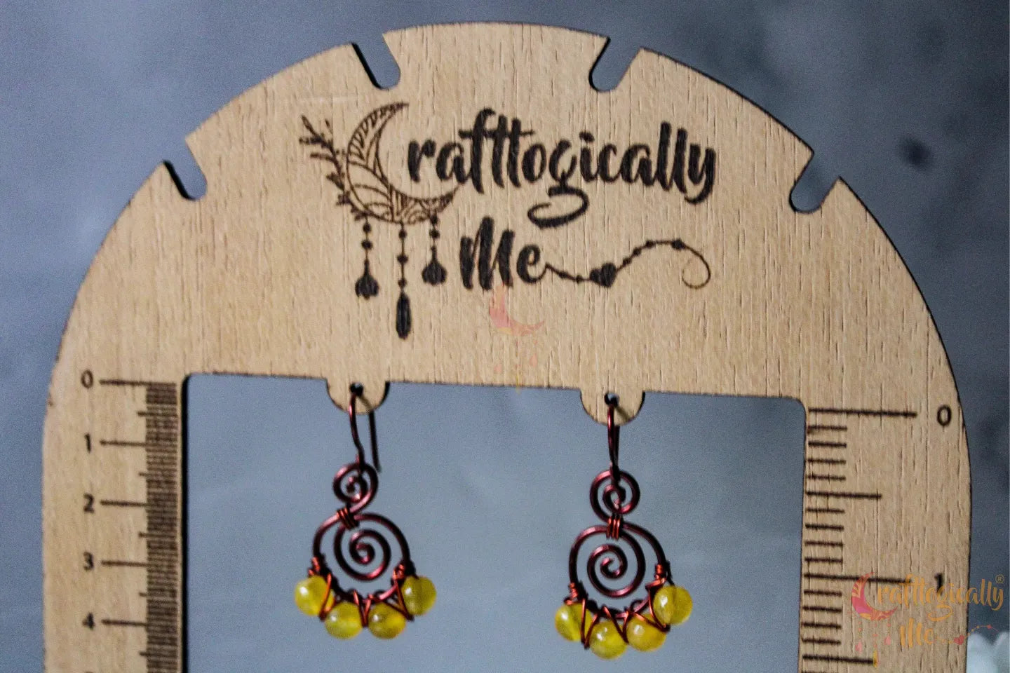 Agate Swirl Criss-Cross Woven Earrings - Handmade Wire & Gemstone Jewelry