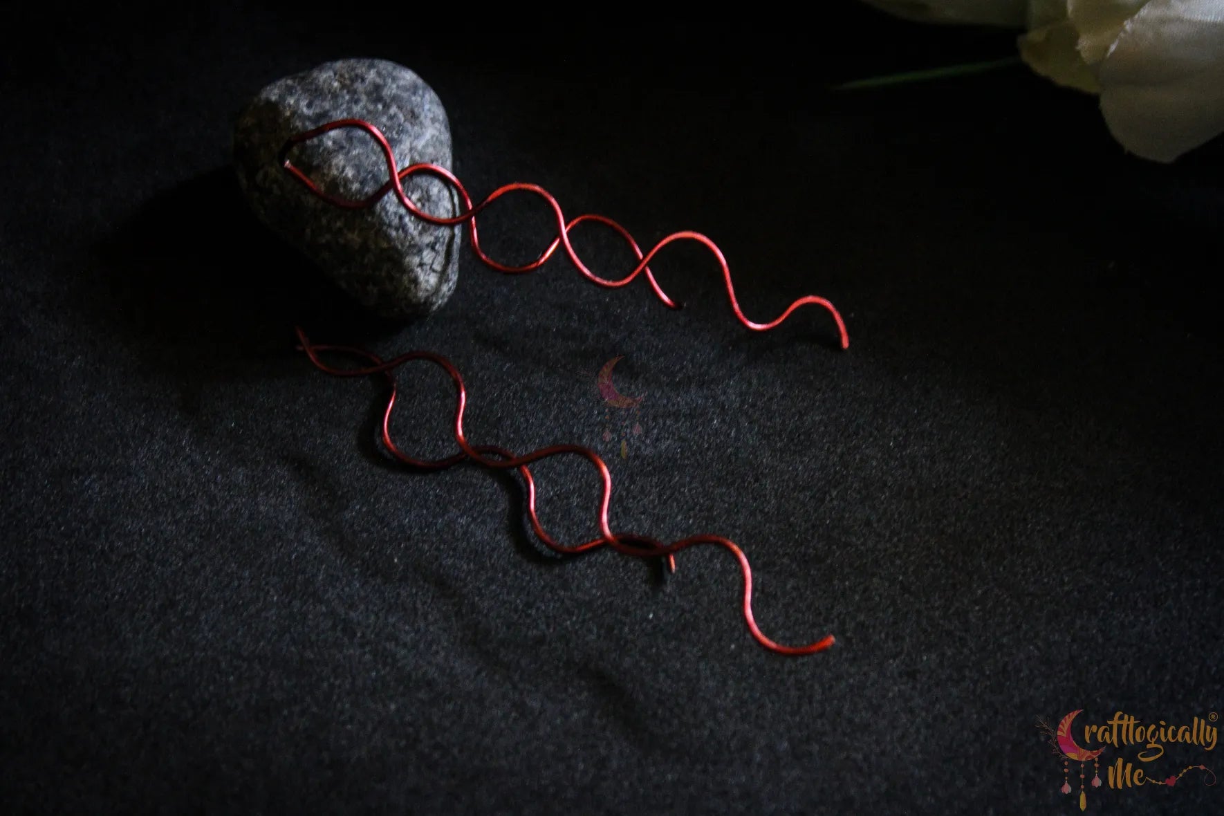 Spiral Threader Earrings - Handmade Wire Statement Jewelry