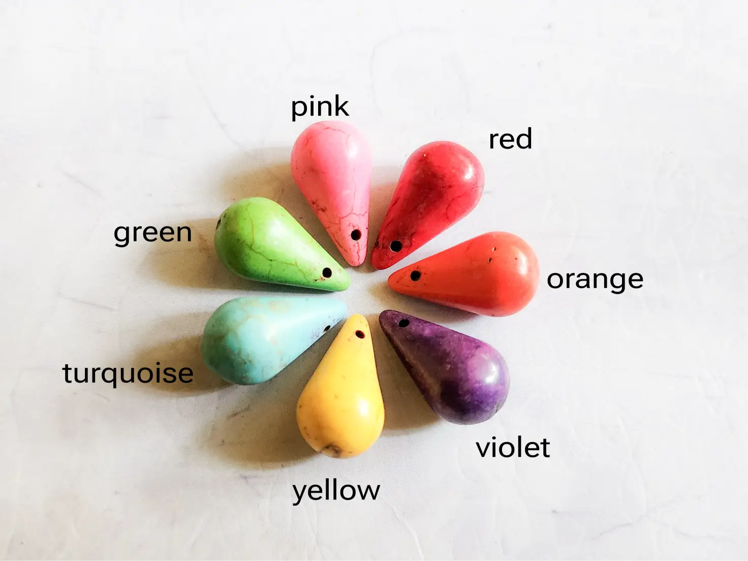 Bead Drop Pendant – Handmade Minimal Wire Jewelry