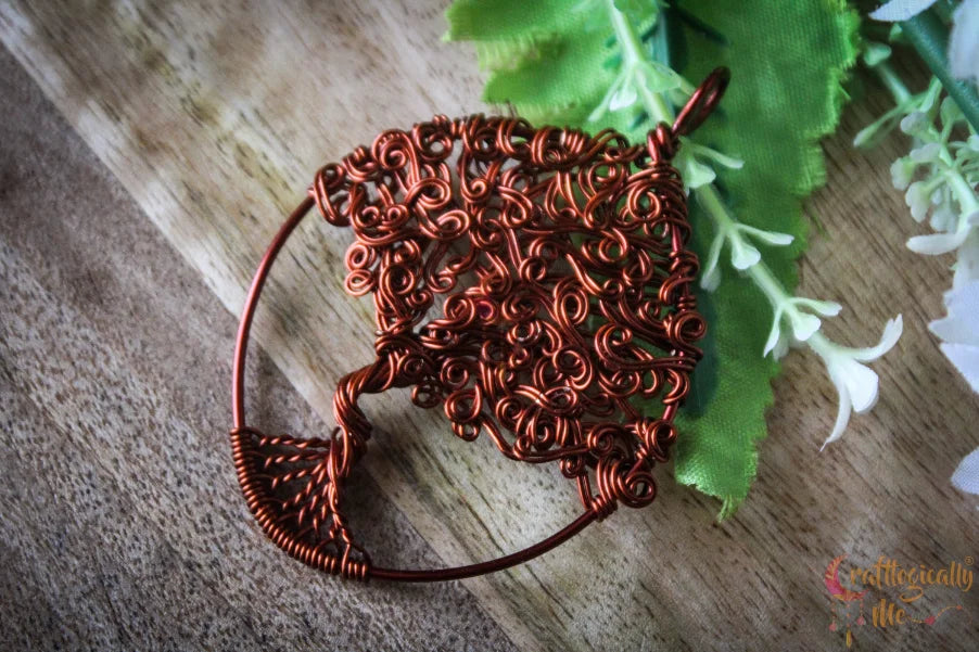 Swirly Tree Of Life Pendant