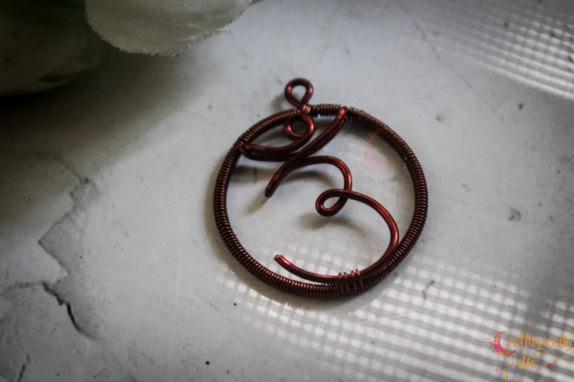 Third Eye Chakra Pendant – OM Symbol Handmade Meditation Jewelry