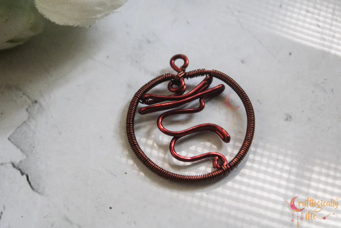 Throat Chakra Pendant – HAM Symbol Handmade Meditation Jewelry