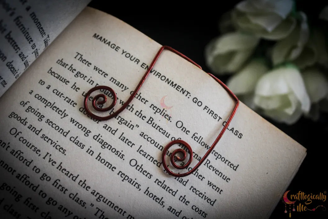 Music Note Paperclip/Bookmark – Handmade Wire Bookmark for Music Lovers