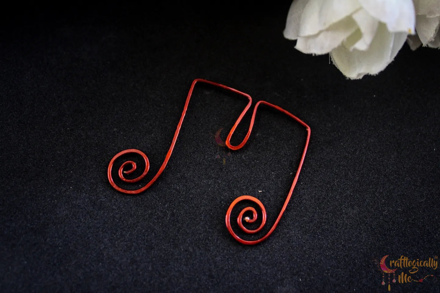 Music Note Paperclip/Bookmark – Handmade Wire Bookmark for Music Lovers
