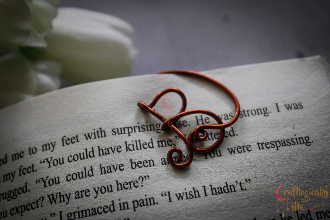 Wire Alphabet Circle bookmarks