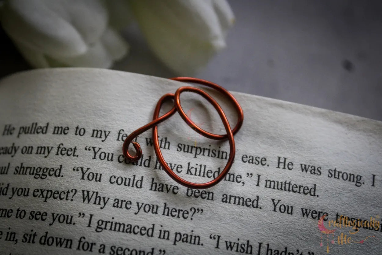 Wire Alphabet Circle bookmarks