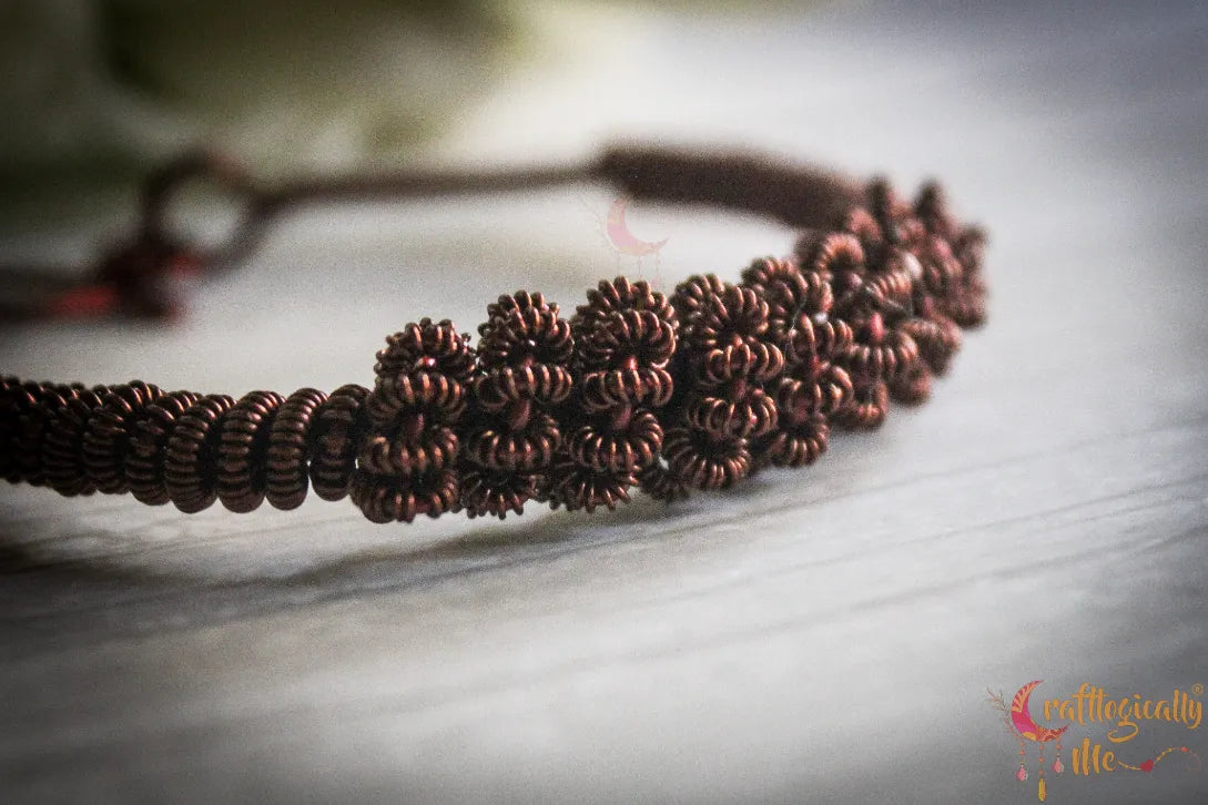 Unisex Triple Coiled Bracelet – Handmade Wire Jewelry