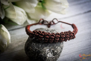 Unisex Triple Coiled Bracelet – Handmade Wire Jewelry