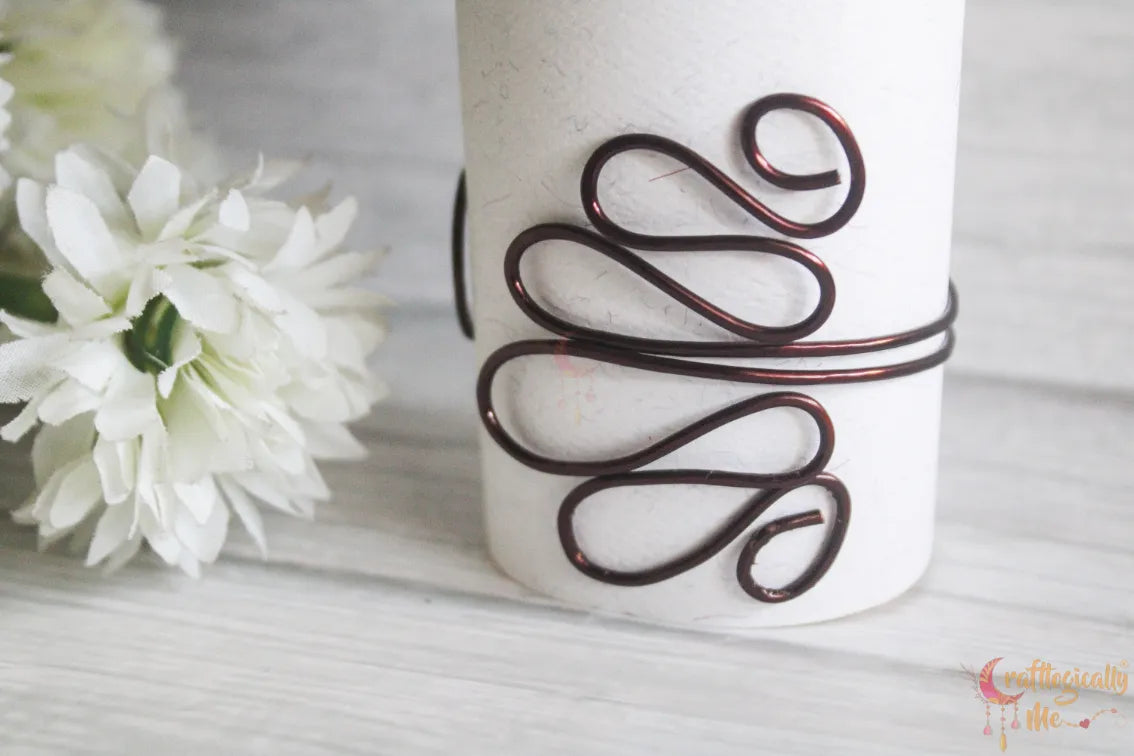 Half Bloom Cuff Bracelet – Handmade Anti-Tarnish Copper Jewelry