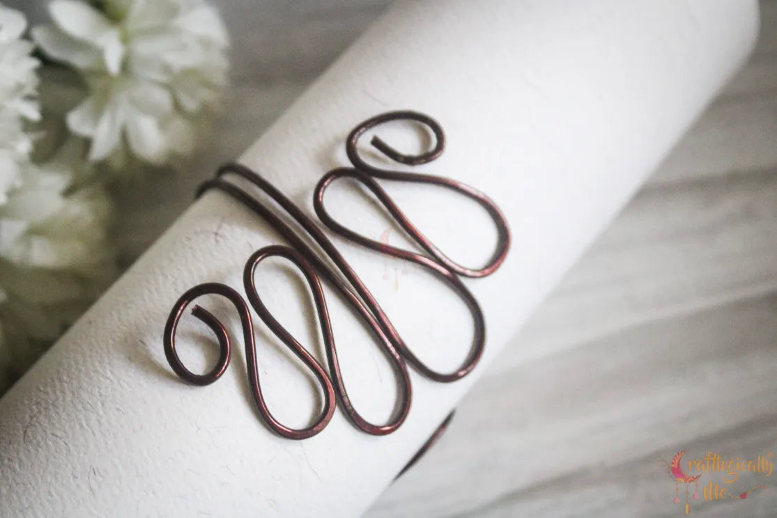 Half Bloom Cuff Bracelet – Handmade Anti-Tarnish Copper Jewelry