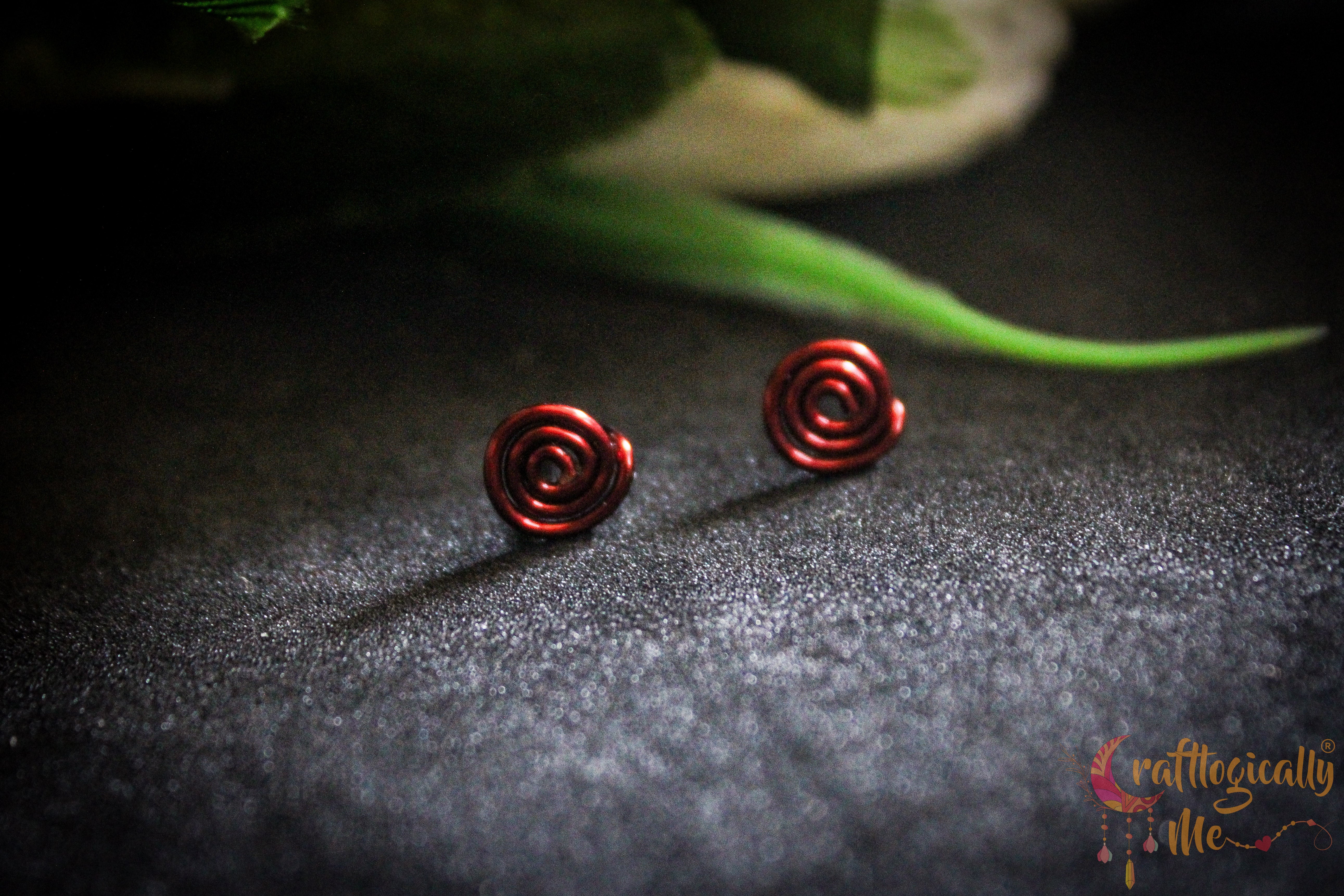 Swirl It Up Combo – Handmade Anti-Tarnish Copper Earrings Set