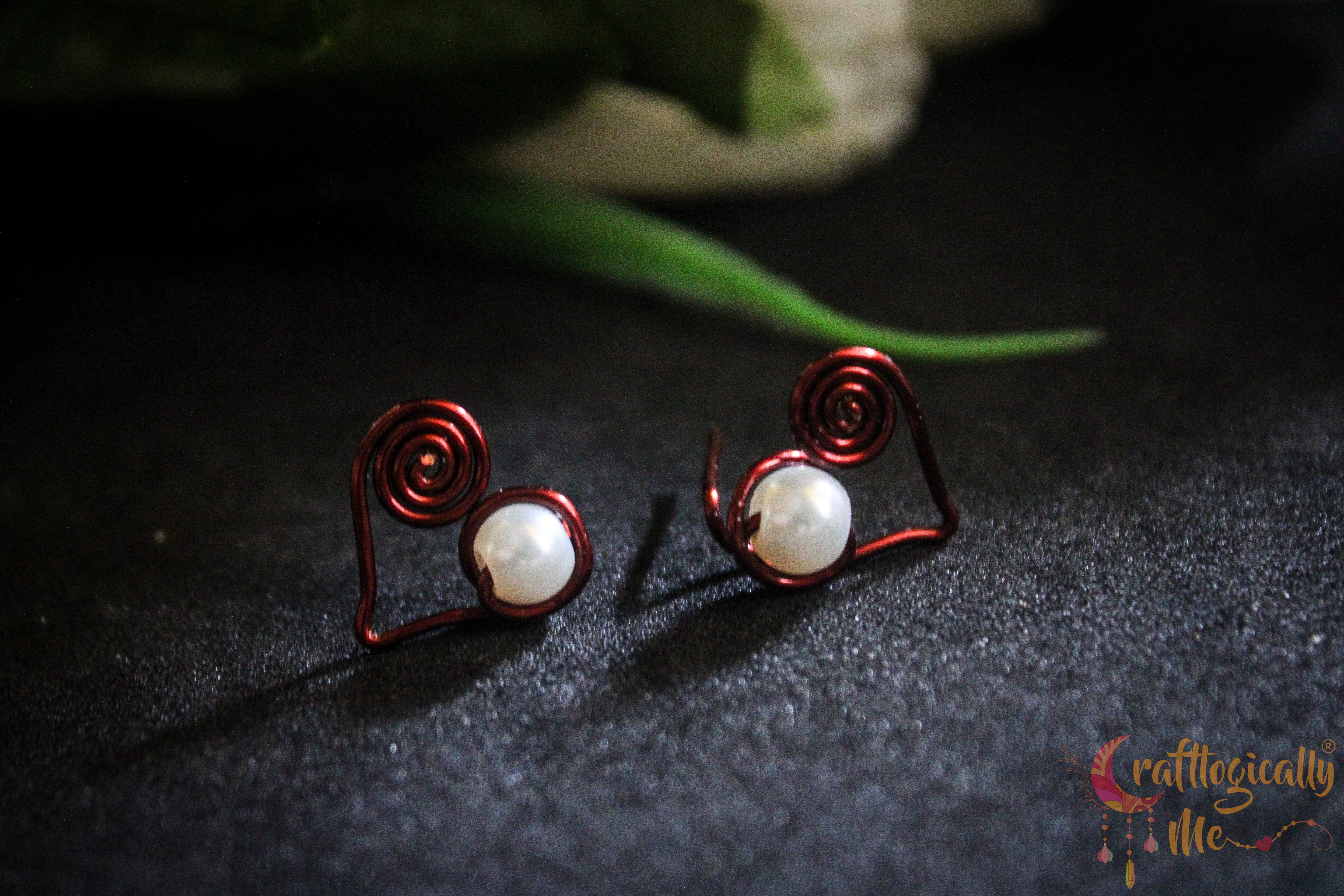 Love in the Air Combo – Handmade Anti-Tarnish Copper Heart Earrings