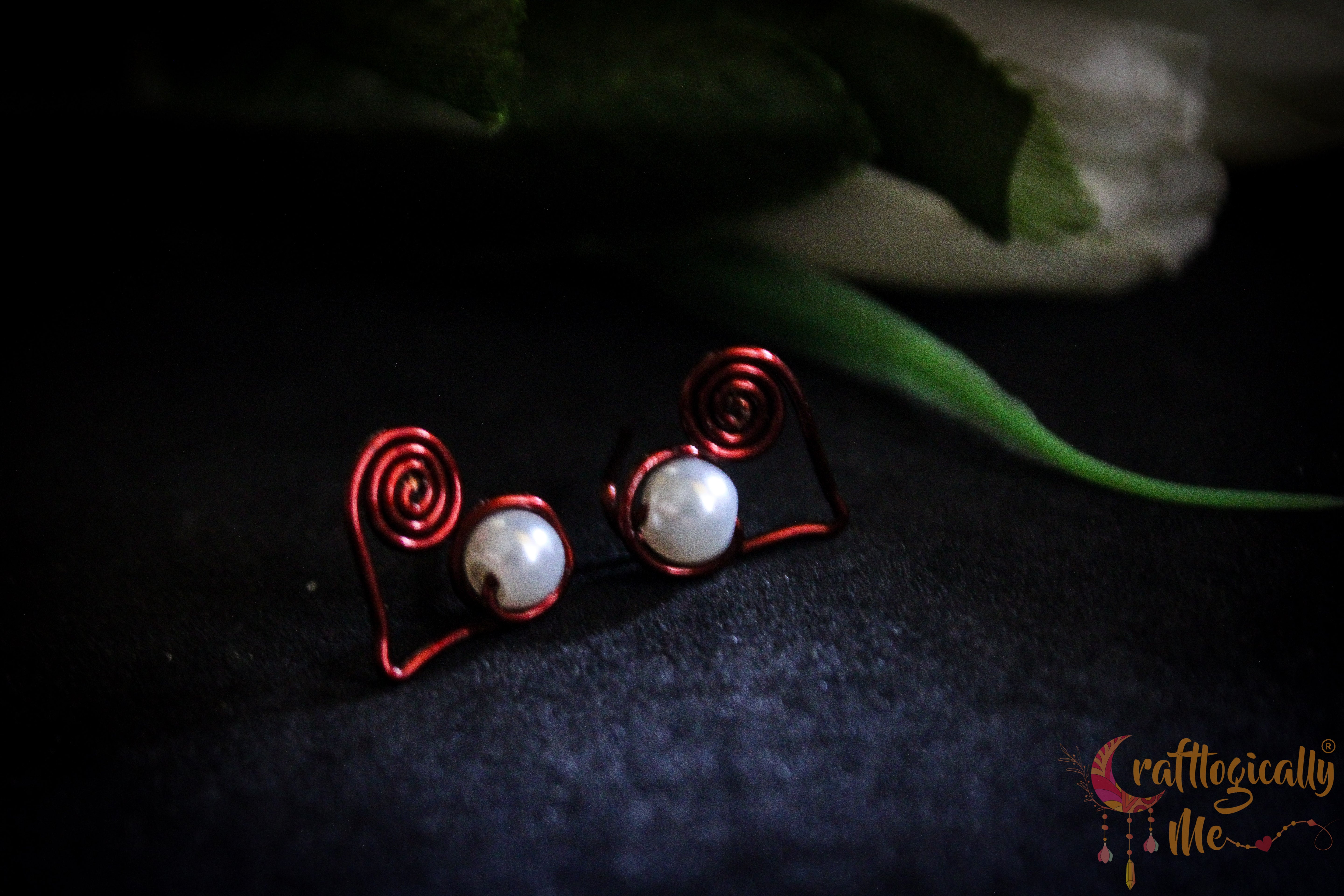 Love in the Air Combo – Handmade Anti-Tarnish Copper Heart Earrings