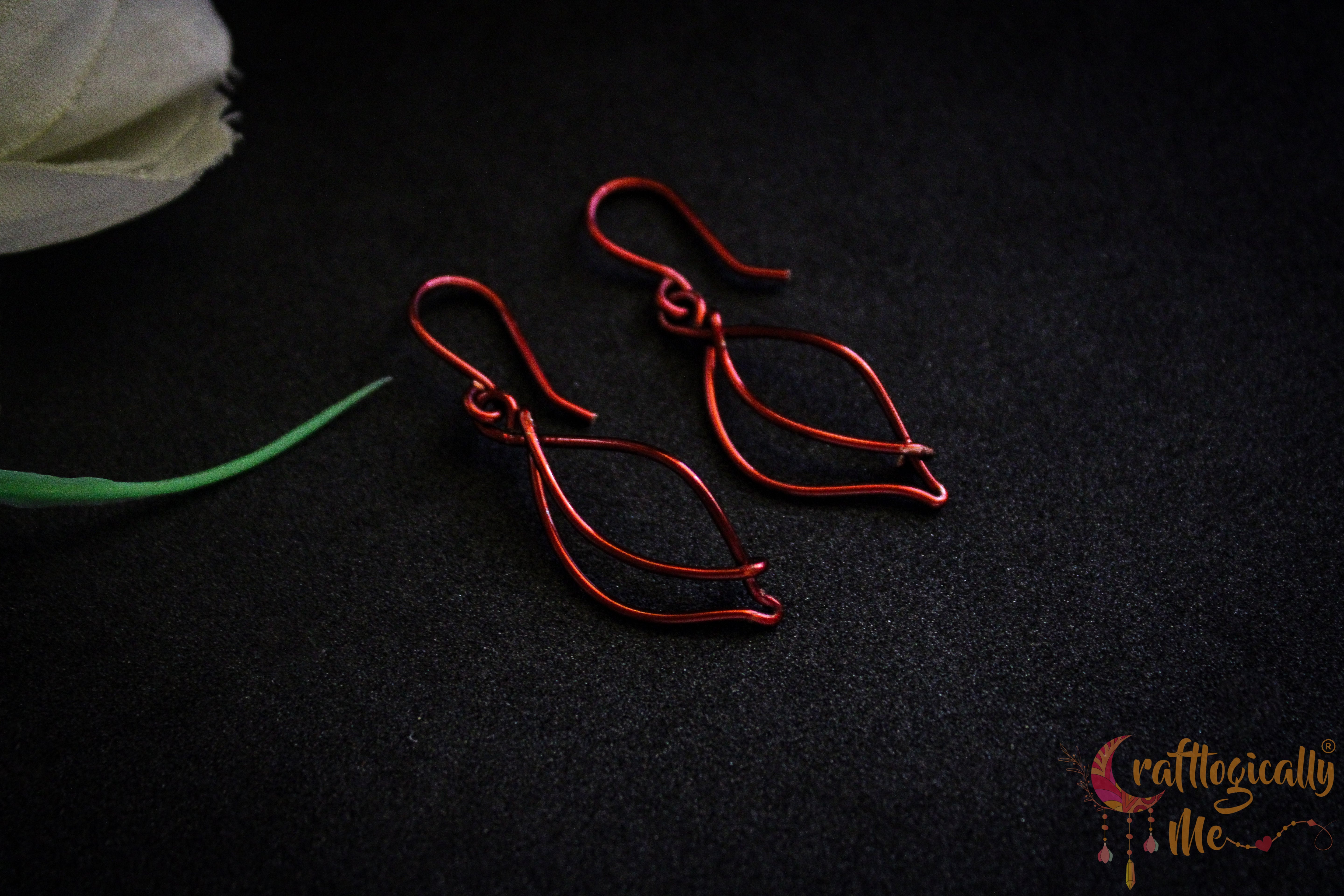 Tropical Combo – Handmade Anti-Tarnish Copper Nature-Inspired Earrings