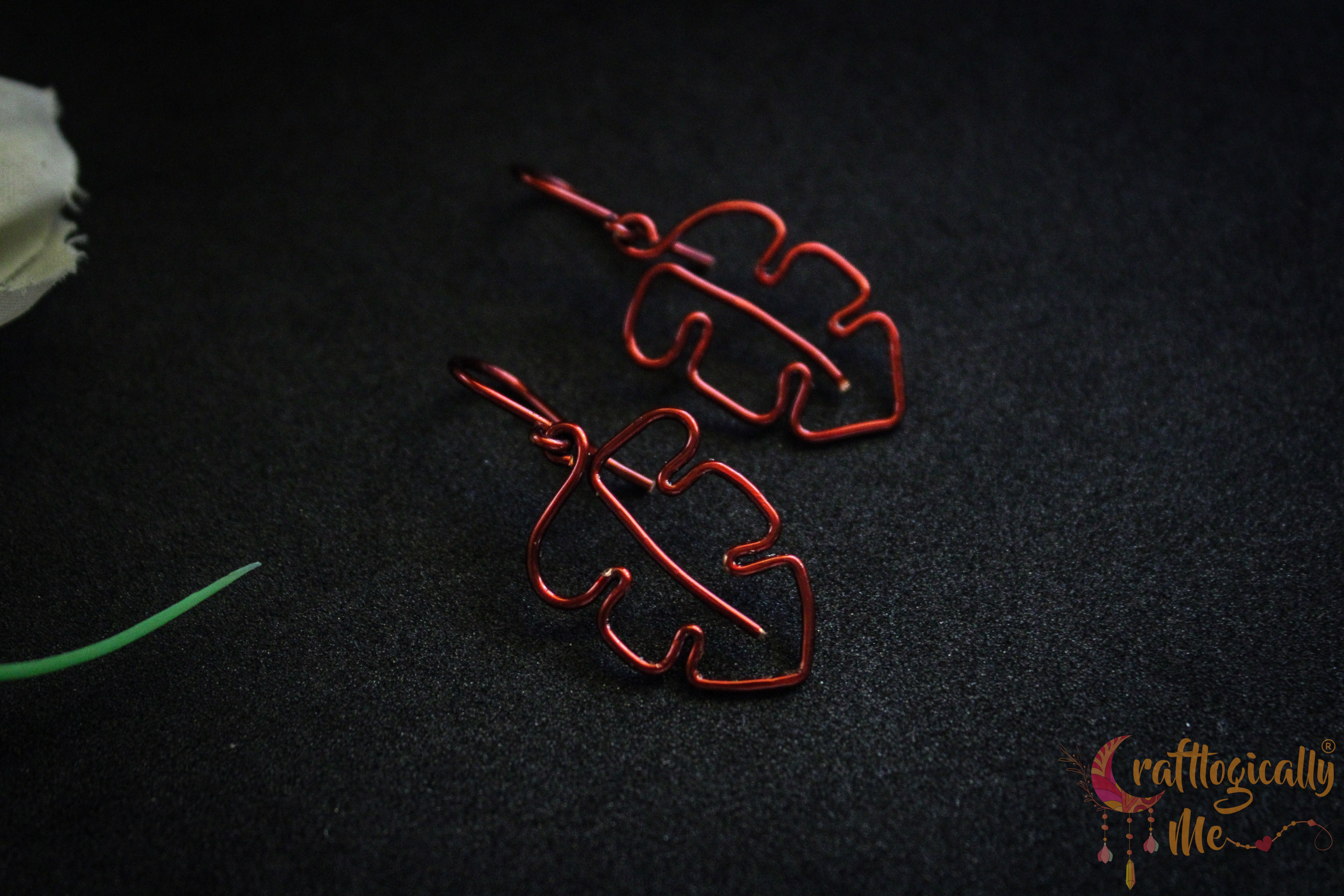 Tropical Combo – Handmade Anti-Tarnish Copper Nature-Inspired Earrings