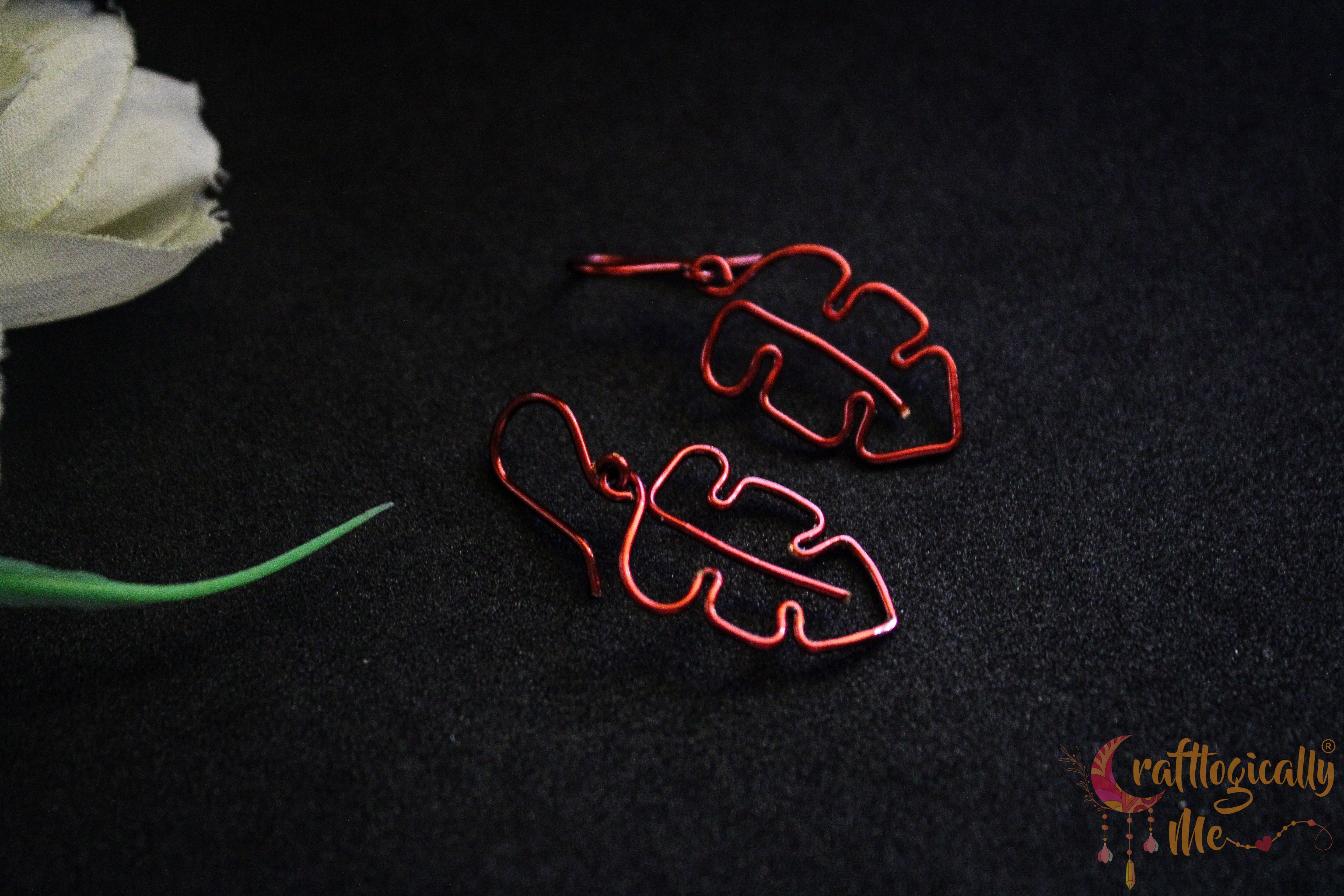 Tropical Combo – Handmade Anti-Tarnish Copper Nature-Inspired Earrings