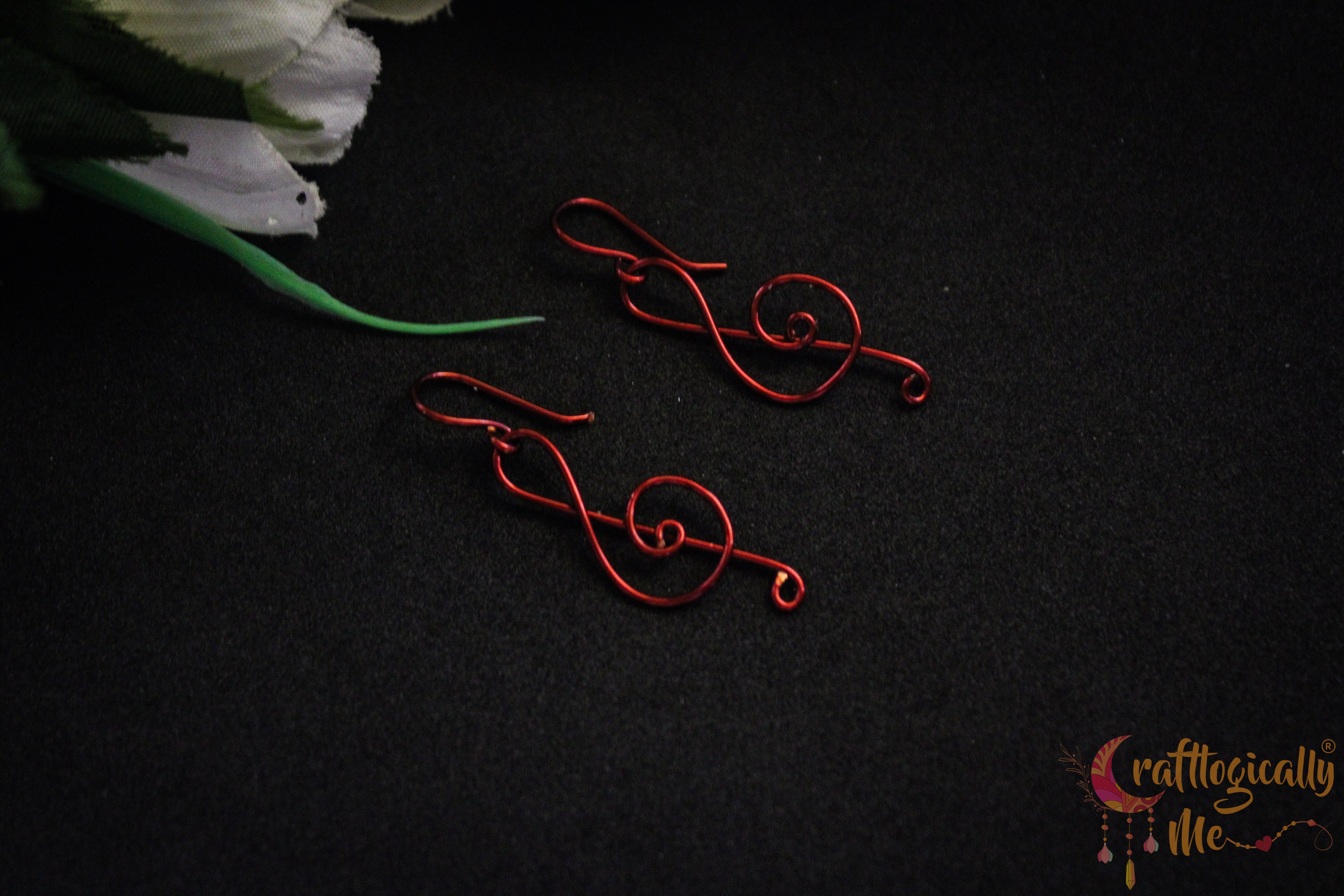 Musical Combo – Handmade Anti-Tarnish Copper Music-Inspired Earrings