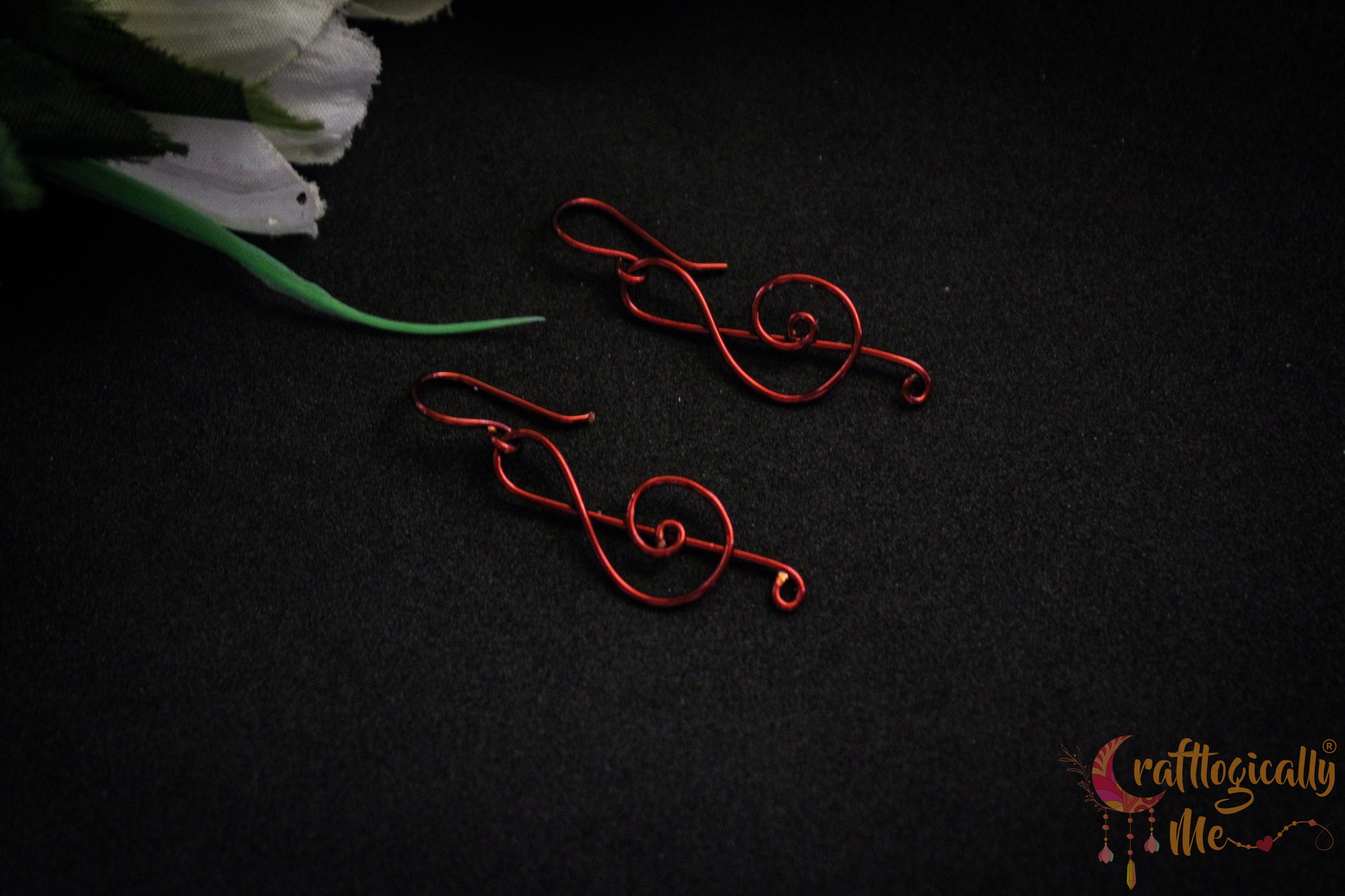 Musical Combo – Handmade Anti-Tarnish Copper Music-Inspired Earrings