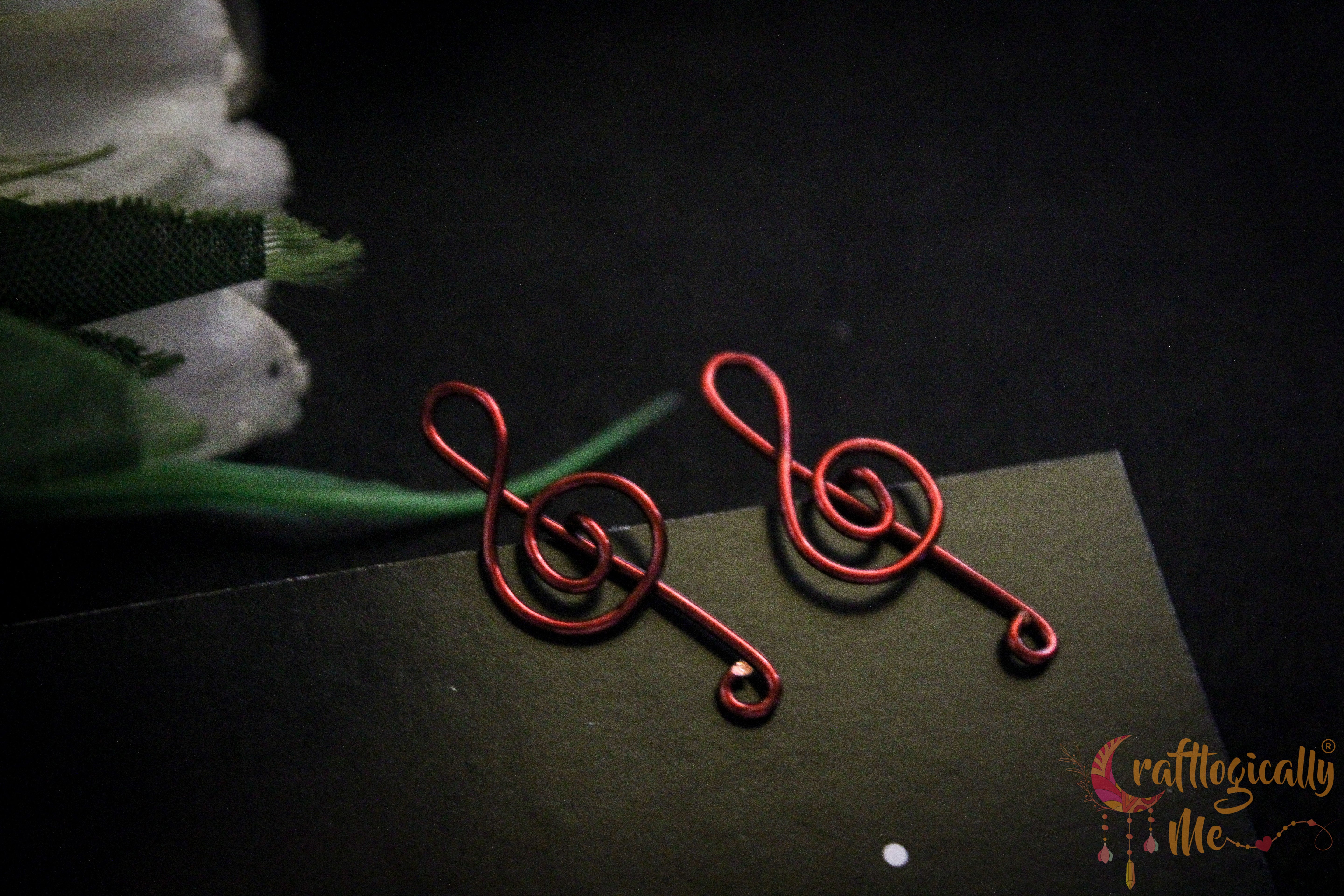 Musical Combo – Handmade Anti-Tarnish Copper Music-Inspired Earrings