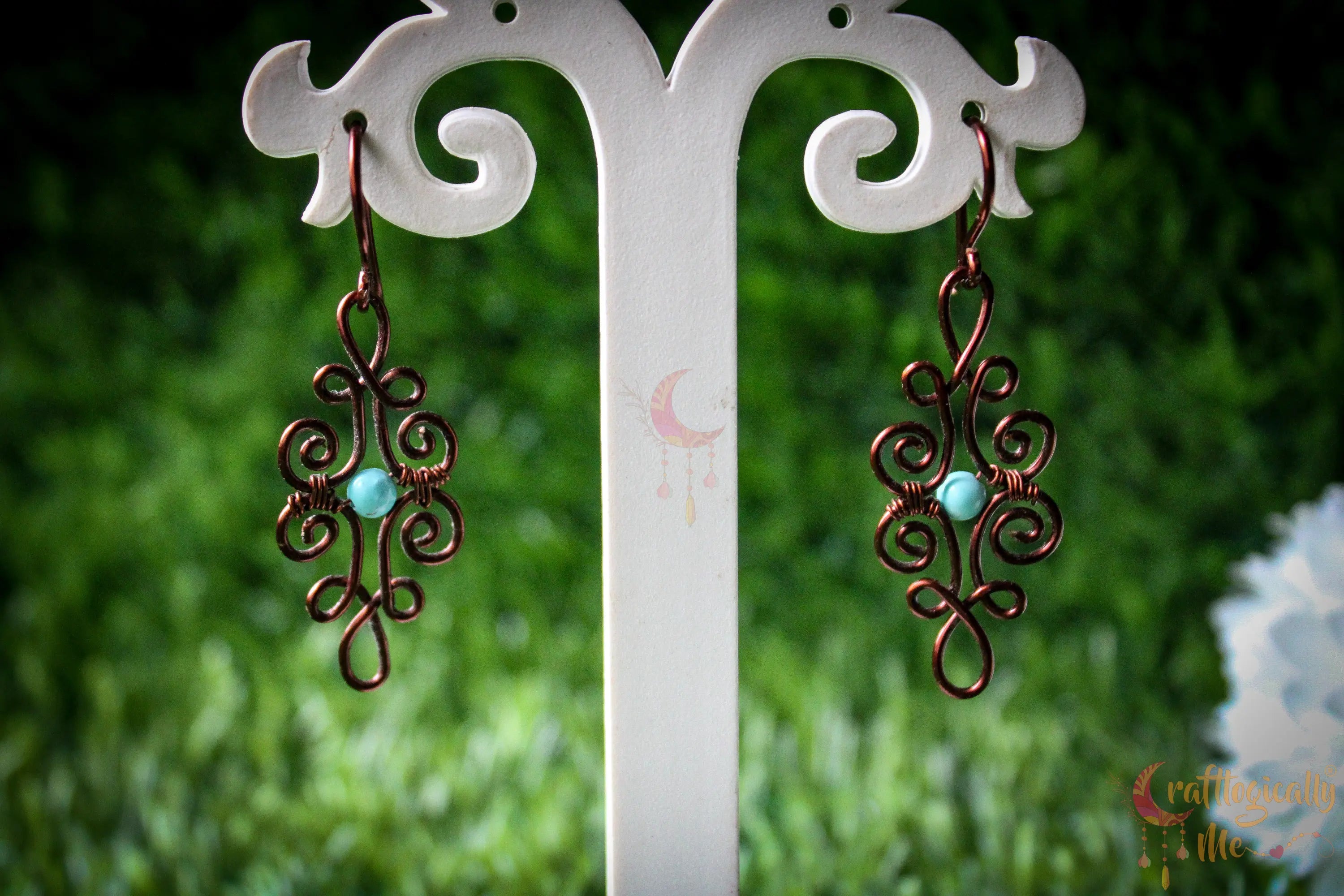 Filigree Earrings – Handmade Wire Wrapped Jewelry