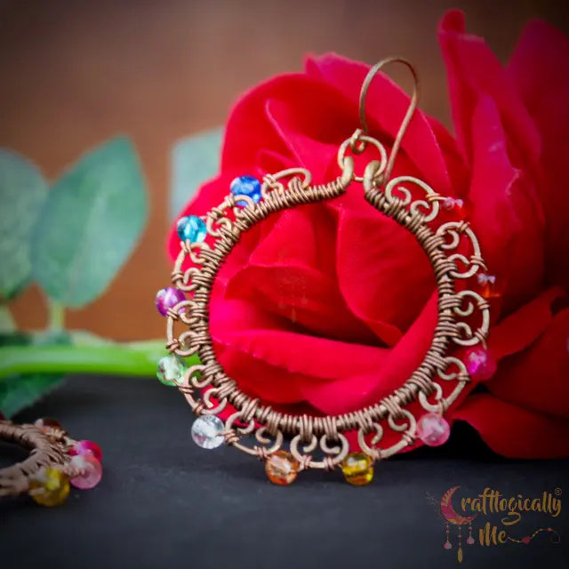 Wire Hoop Earrings - handmade Classic Jewelry