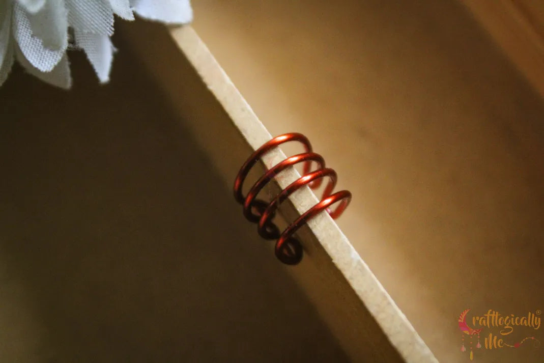 Stacked Ear Cuff – Handmade Anti-Tarnish Copper Jewelry
