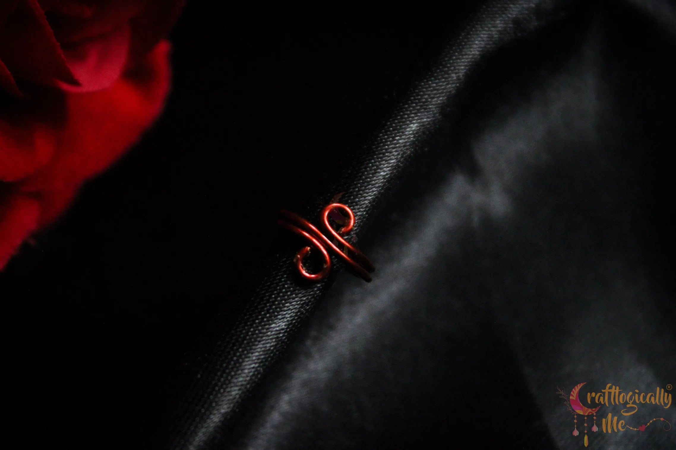 Single Loop Ear Cuff – Handmade Anti-Tarnish Copper Jewelry